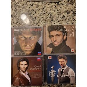 Lot of 4 Jonas Kauffman Opera Cds